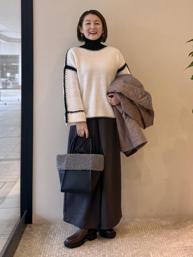 hand-stitched pullover
