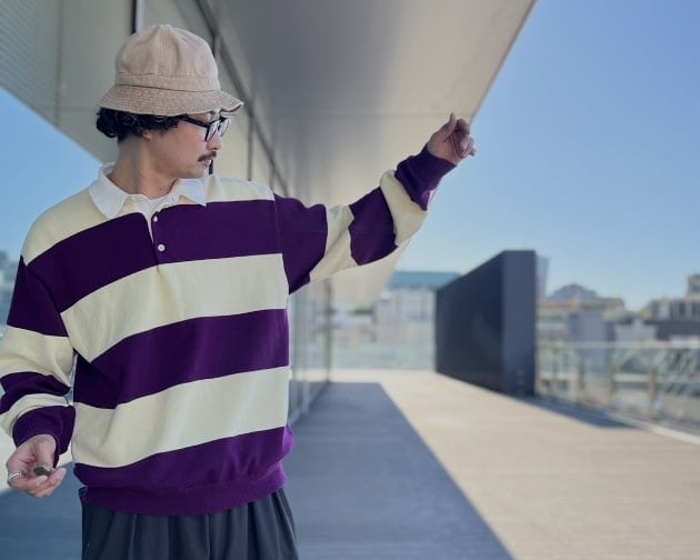 難しいから避けた服？】BEAMS(ビームス)ラガーニットポロシャツ