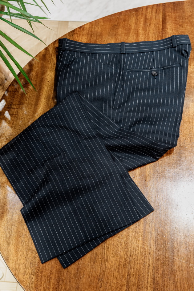 最近の買い物vol.162＜QUATTROCCHI（クアトロッキ）＞ストライプパンツは、もっと日常でいい