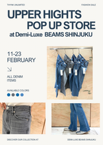 【upper hights】新作履き比べ！