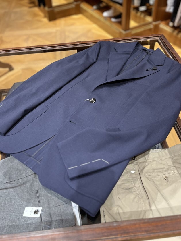 LARDINI ネイビーモヘアスーツ 42 ジェンテディマーレ オンラインストア / LARDINI〈ラルディーニ〉Men's