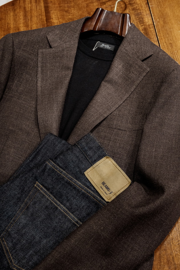 Brilla per il gusto＞軽さと艶を両立した＜Loro Piana（ロロピアーナ