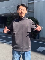 〈171cm サイズ比較！〉｢別注 FRED PERRY トラックジャケット｣