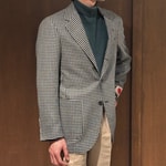 ＜2026年春夏＞BEAMS F都会的なモノトーンのチェックジャケット