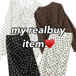 【春のリアルバイ･:*+.】トレンド感たっぷりなドットアイテム達をご紹介！