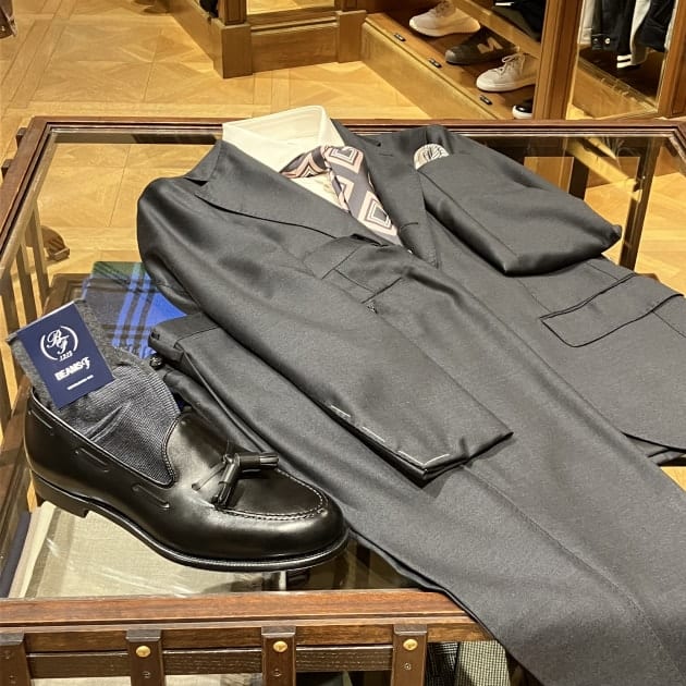 今季のスーツスタイリング