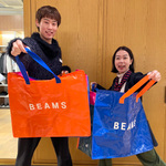 カラフルで可愛い♡ビームスロゴのBIG BAG！！！