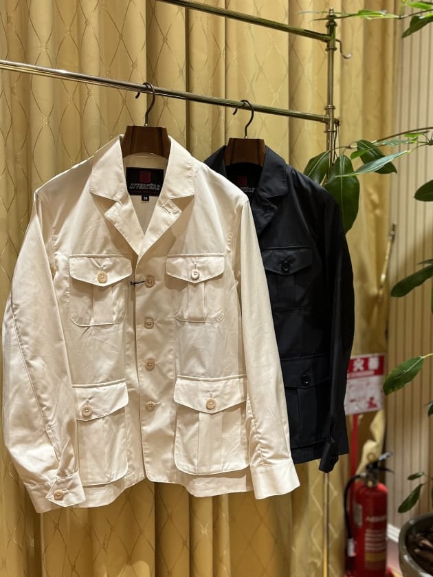 サラッと着こなす、サファリ ジャケット。〈INVERTERE〉｜ビームス