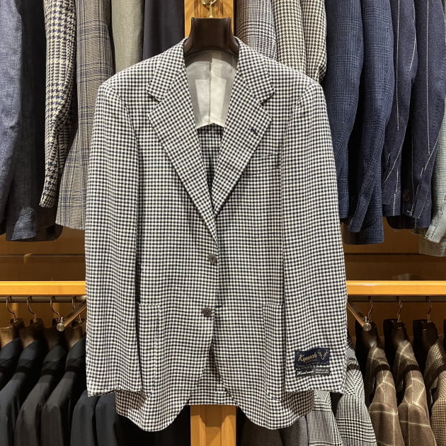 美品 BEAMS F Sartoria Parma チェック ハンドメイド 伊製 BEAMS F＞オリジナルガンクラブチェックジャケット｜ビームス ライフ