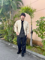 【具志堅ブログ】NEW アイテムプレゼン！　ドッグイヤーブルゾン×ワークワイドパンツ