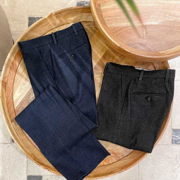 ＜ORTELO＞タイドアップにもカジュアルにも、なフレアパンツ