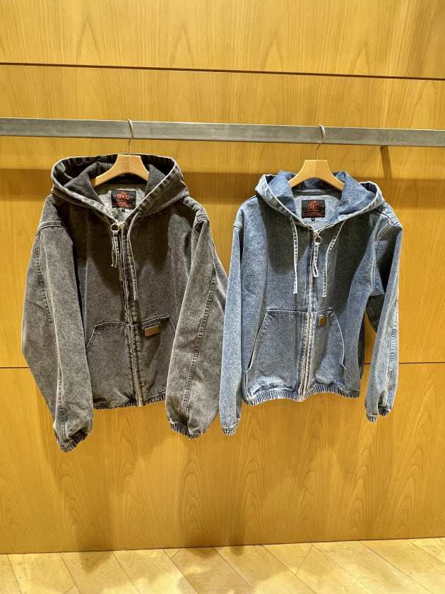 新作〈デニムフーディブルゾン〉ご紹介です♫♫♫｜ビームス