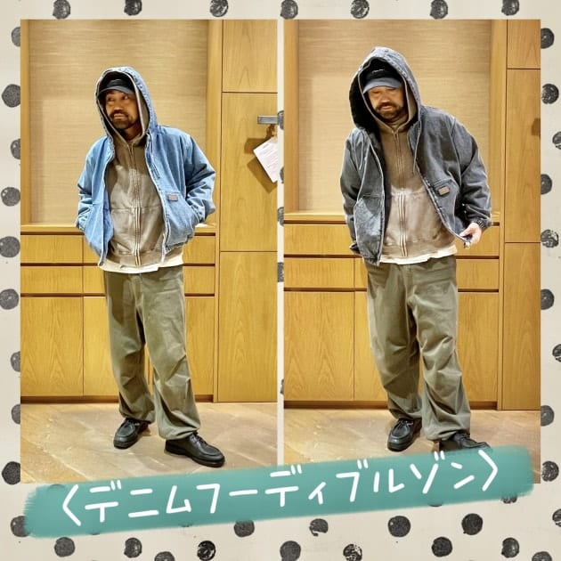 新作〈デニムフーディブルゾン〉ご紹介です♫♫♫｜ビームス