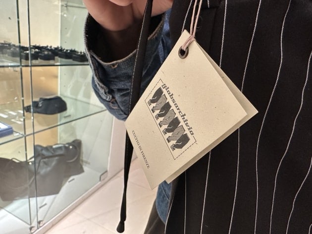 別注＜giabsarchivio（ジャブスアルキヴィオ）＞ストライプストレッチがいいですねーな1枚