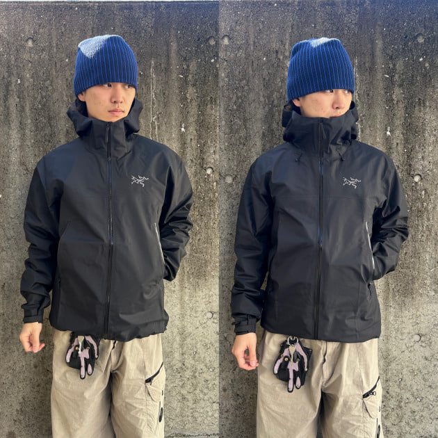 着比べ】Beta JacketとBeta SL Jacket、どっちを選ぶ？｜171cm 62kg M