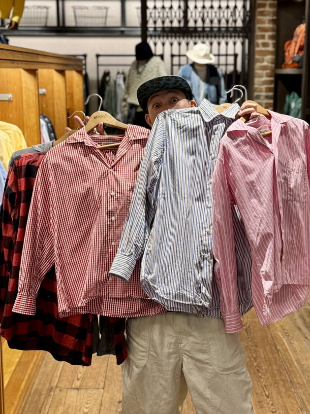 【ビームス プラス 大阪にINDIVIDUALIZED SHIRTS TRUNK SHOWがある時】