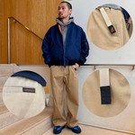 【 ネイビーにひとさじの無骨さを。ミリタリースタイル】