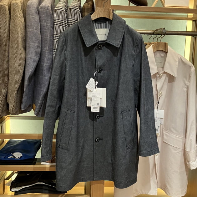 MACKINTOSH デニムステンカラーコート　beams別注 MACKINTOSH】 デニムステンカラーコート！それぞれのスタイル