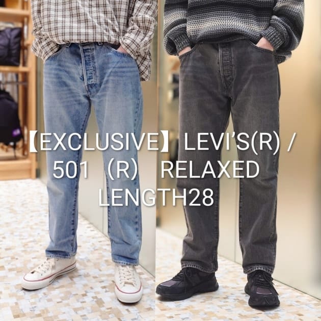 2/26発売！【EXCLUSIVE】LEVI’S（R）/501（R）RELAXED
