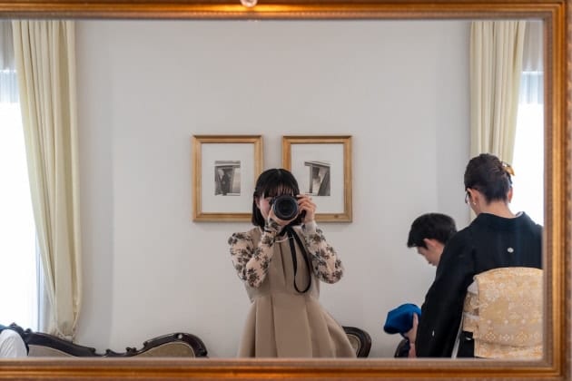 【結婚式参列スタイル】ヘアもメイクもセルフ！