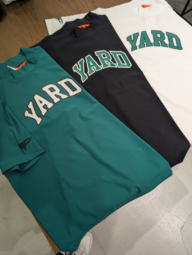 YARD　メンズモックネック