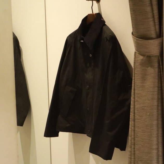 バブアー　トランスポート　ビームス別注　ブラック　34 ピーチスキン BEAMS F（ビームスF）【別注】Barbour / TRANSPORT ピーチスキン