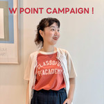 W POINT CAMPAIGN〜今からチェックしたいGRAMICCIアイテム〜