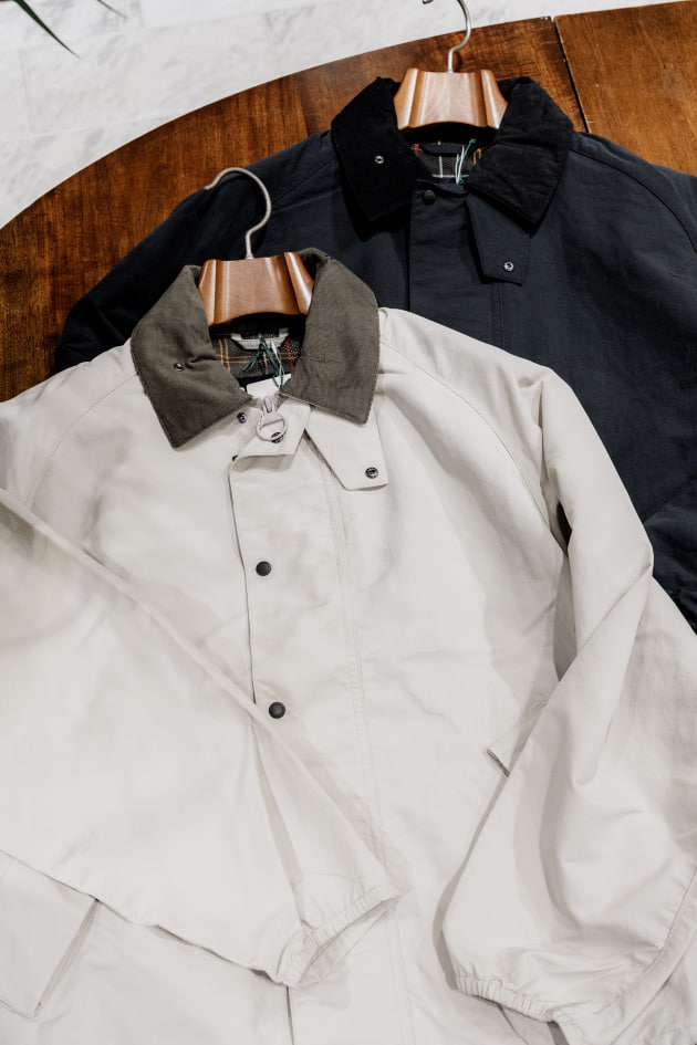 ✨美品✨ Barbour ホワイト カジュアルジャケット M Barbour（バブアー）＞MORE VARIATION開催！おすすめ限定商品紹介