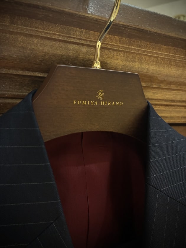 FUMIYA HIRAO MADE TO MEASURE STRIPE SUITS