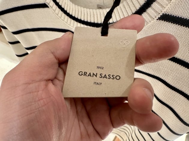 ＜GRAN SASSO(グランサッソ)＞ボーダいいですねーな1枚