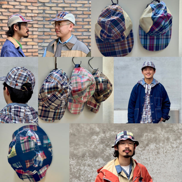 「春のヘッドウェア大本命！パッチワークなのに大人顔なキャップ特集！」