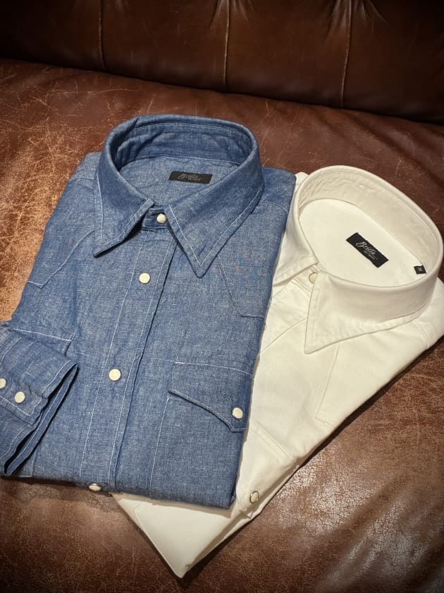 ＜Brilla pel il gusto＞WESTERN SHIRTS