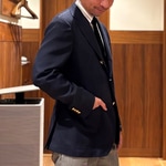 ＜BEAMS F＞新入荷！金ボタンEASYブレザー