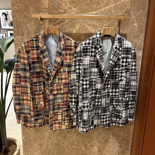 あ*う様 ヴィンテージ 70's ブルックスブラザーズ マドラスチェックパッチワ Brooks Brothers＞パッチワーク マドラスチェックジャケット｜ビームス