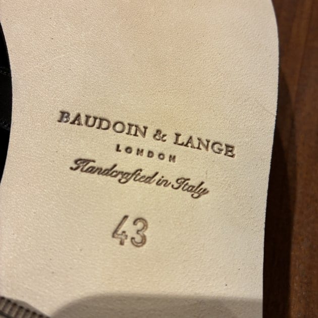 ＜Baudoin&Lange＞ストラップローファー