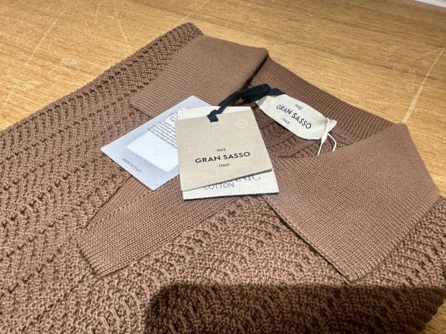 ＜GRAN SASSO（グランサッソ）＞表情があるのがいいですねーなスキッパー