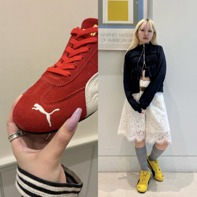 PUMA スピードキャット OG✩ 今またキテる、薄底スニーカーのムード