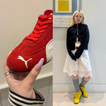 PUMA スピードキャット OG✩ 今またキテる、薄底スニーカーのムード