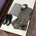 今着たい＜Jeanik＞のリネンブルゾン