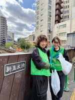 ＜地域の活動参加しました♪＞グリーンの人たち見たことありませんか？