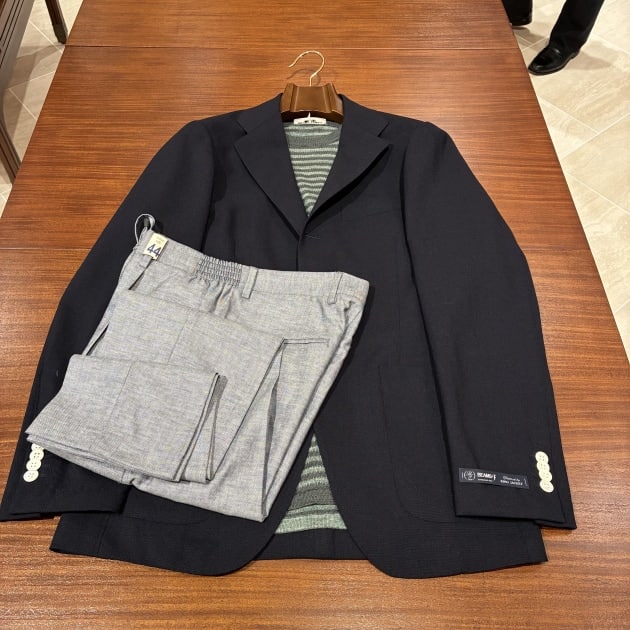 BEAMS F＞NEW EASYネイビージャケット｜ビームス 六本木ヒルズ｜BEAMS