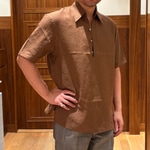 ＜PAUL STUART（ポールスチュアート）＞別注ショートスリーブリネンシャツ