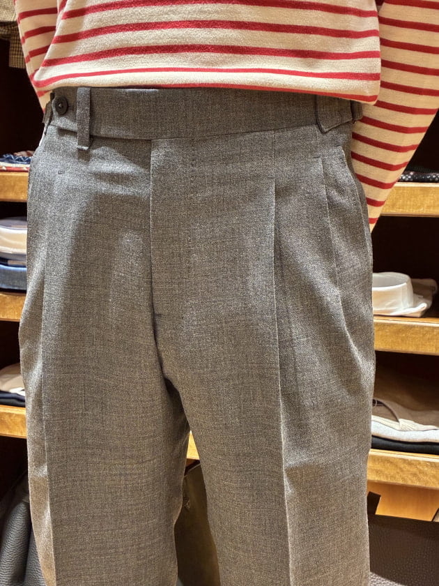 IGARASHI TROUSERS イガラシトラウザーズ 五十嵐トラウザーズ 日本製 2PLY WOOL SIDE ADJUSTERS 2プリーツサイドアジャスタートラウザーズ ビスポーク品 Light Gray パンツ スラックス ボトムス【中古】【IGARASHI TROUSERS】 楽天市場】IGARASHI TROUSERS イガラシトラウザーズ 五十嵐トラウザー