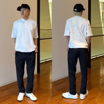 【B.G.THREE】楽なのに上品。大人のゴルフコーデ