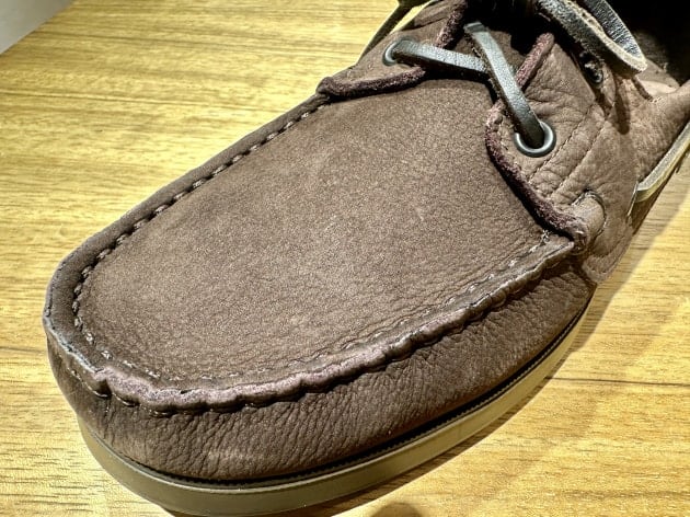 BEAMES 別注パラブーツ　ブラウンレザーデッキシューズ PARABOOT（パラブーツ）＞個人的にもオススメなデッキシューズ