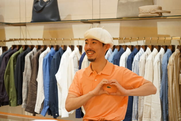 LACOSTE（ラコステ）＞ワニ注入｜小林 俊｜BEAMS