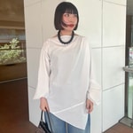 【お仕事にも◎】ブラウス着回し！