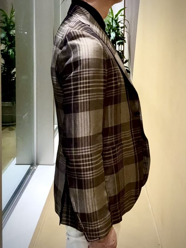 <極美品>TAGLIATORE ×ブリッラ ブラウン ウール ジャケット 50 リコメンド】酷暑にオススメ②TAGLIATOREジャケット。｜Brilla per il