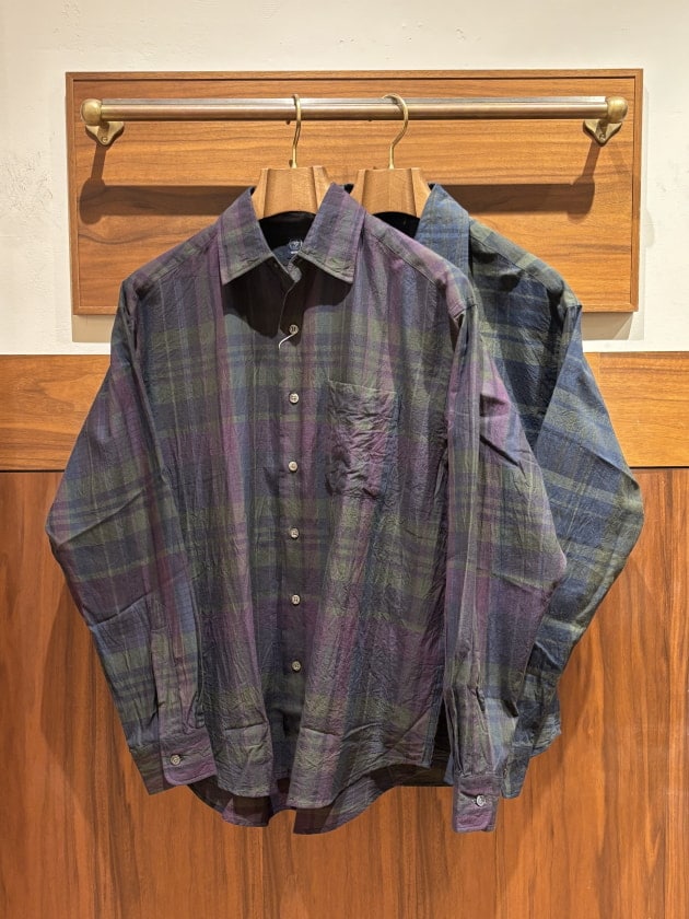DRAKES BEAMS F 別注 マドラスチェックシャツ 39 BEAMS F＞マドラスチェックBIGシャツ｜ビームス 二子玉川｜BEAMS