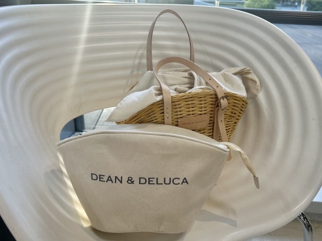 保冷機能付きがうれしい♩DEAN & DELUCA × BEAMS COUTUREコラボのかご